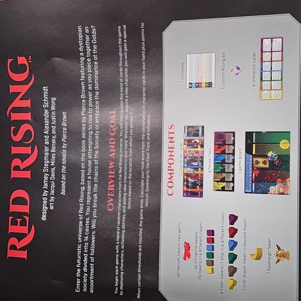 New Red Rising Board Game - Picture 2 of 6